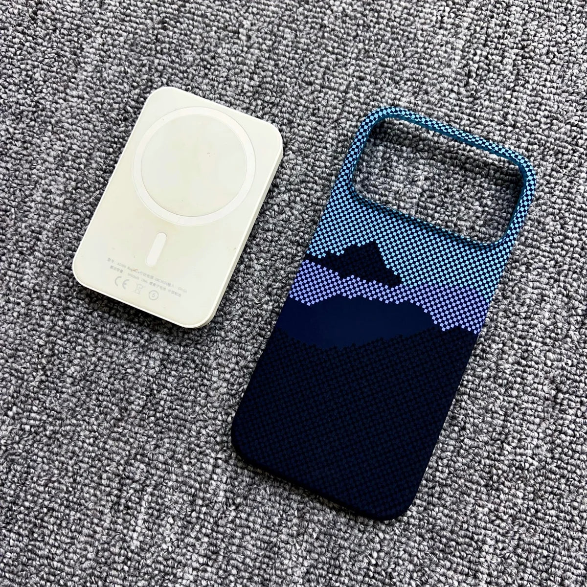 Carbon Fiber Pattern Case